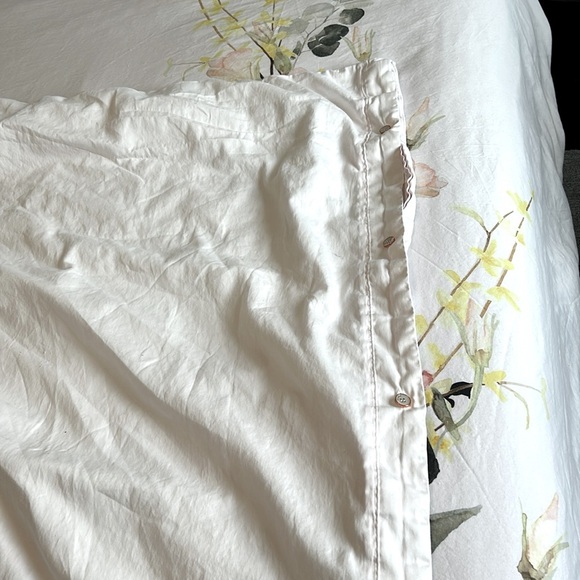 Ted Baker Soft Pink Floral Duvet Cover Double Full - Picture 7 of 11